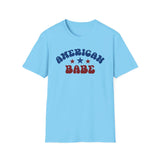 USA American babe - Softstyle T-Shirt