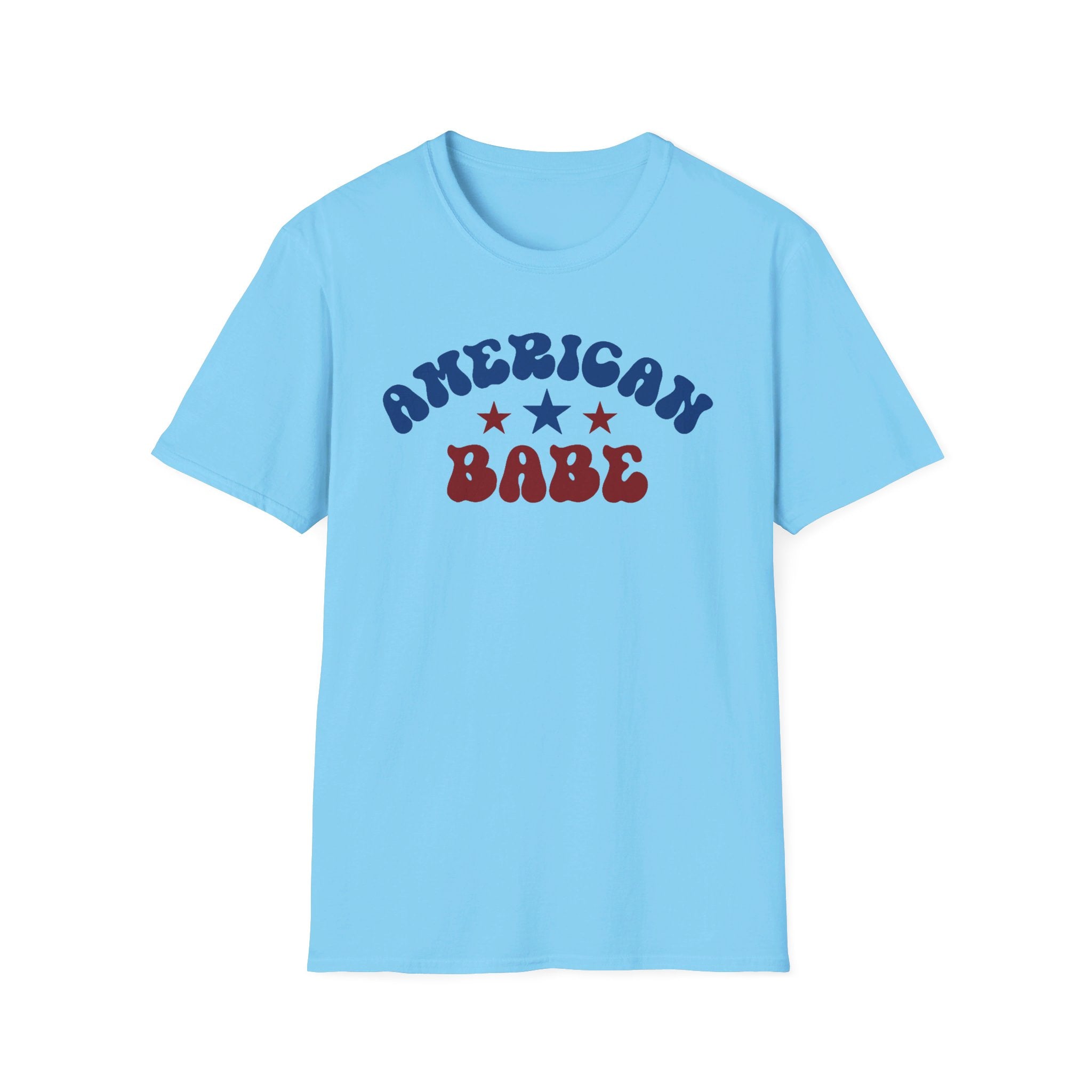 USA American babe - Softstyle T-Shirt