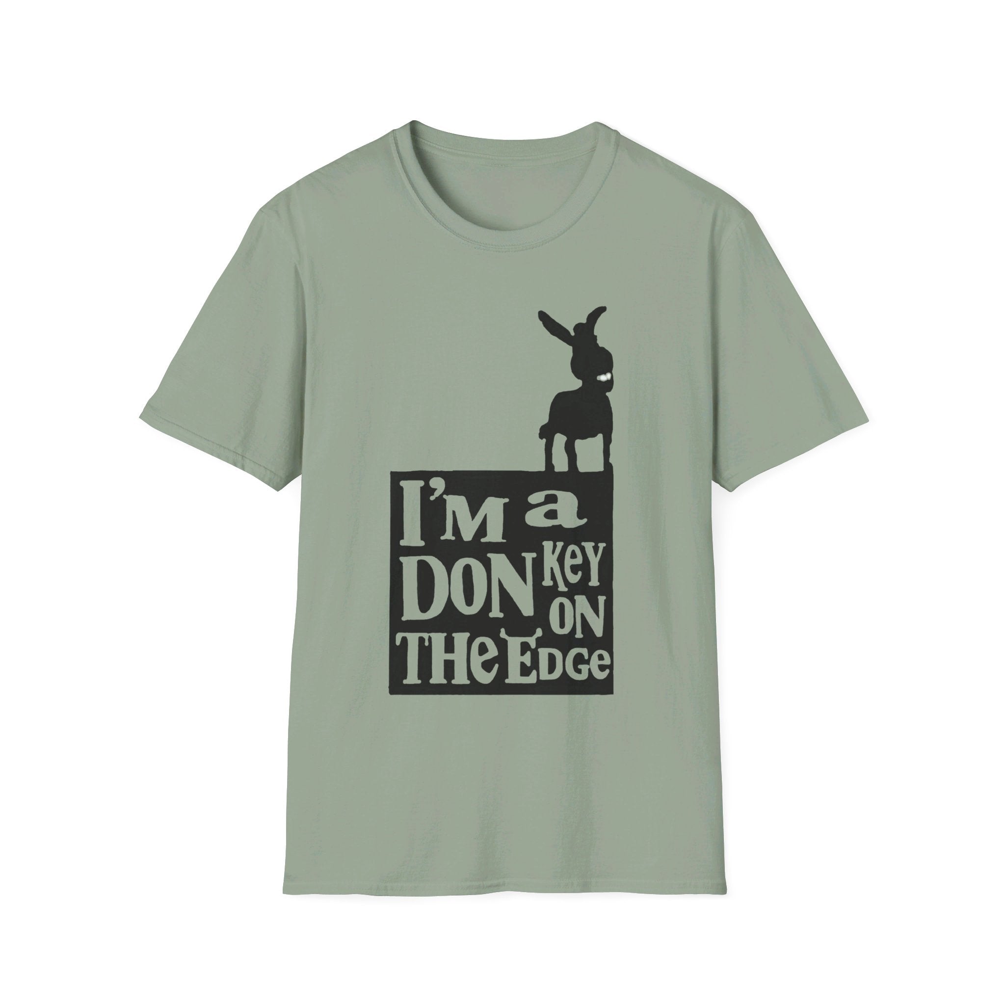 Donkey "I'm a donkey on the edge" Shrek - Softstyle T-Shirt