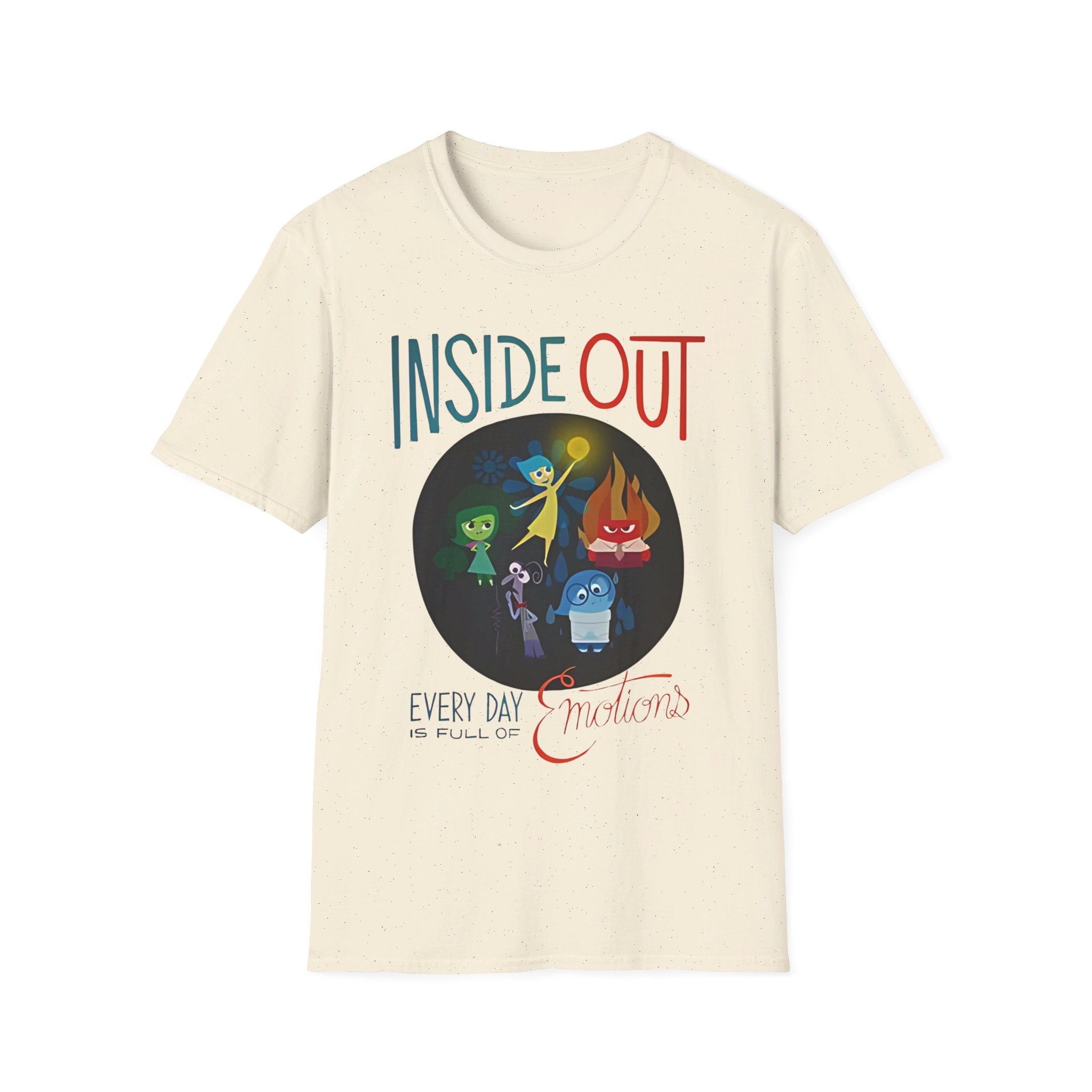 Inside Out: Every day is full of emotions - Softstyle T-Shirt