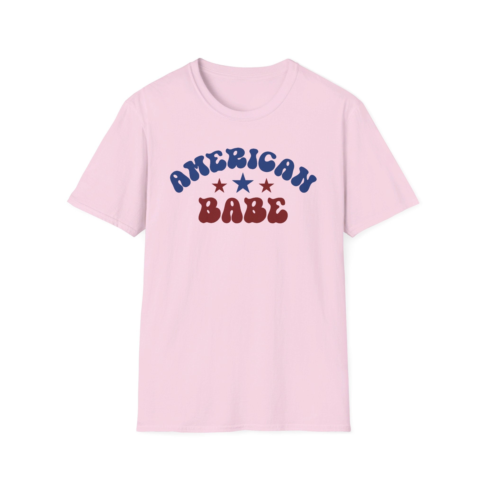 USA American babe - Softstyle T-Shirt