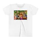 Masha and the bear photograph Kids - Youth Short Sleeve Tee