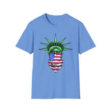 USA Statue of Liberty urban thug style - Softstyle T-Shirt