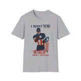 Captain America "I want you to watch your language" - Softstyle T-Shirt