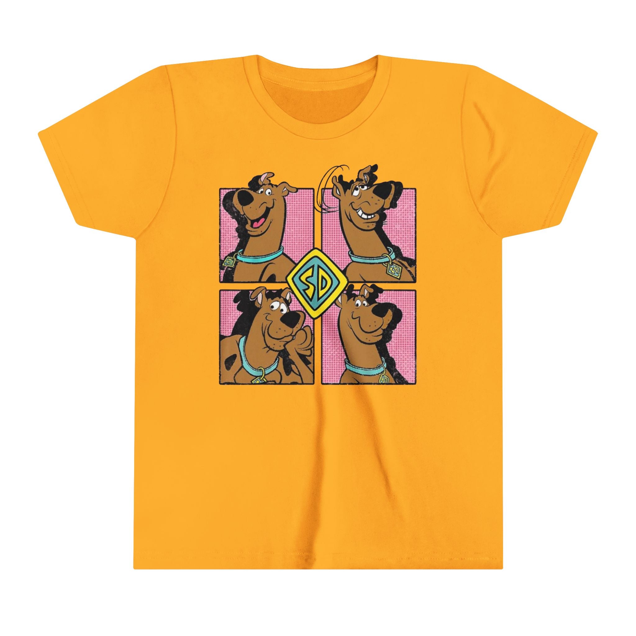 Scooby-Doo Portraits Kids - Youth Short Sleeve Tee