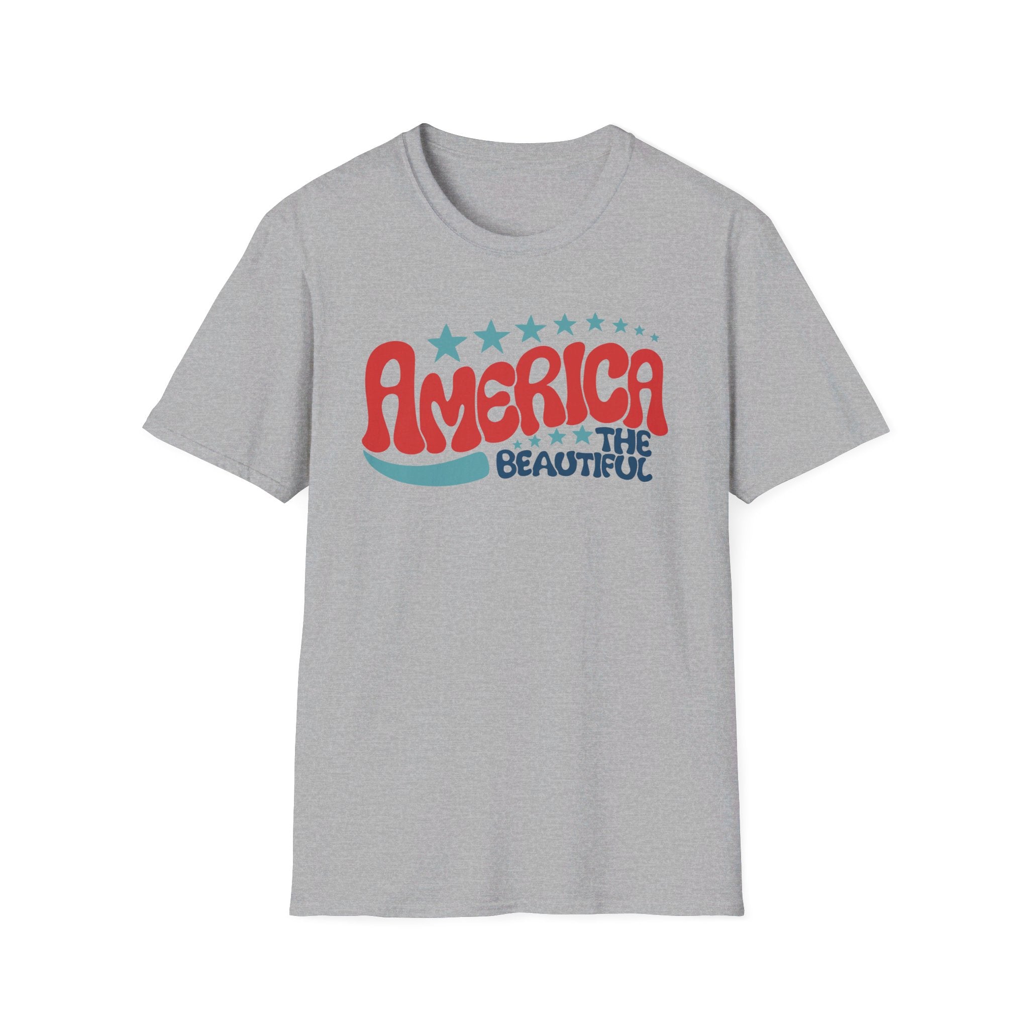 USA "America the beautiful" - Softstyle T-Shirt