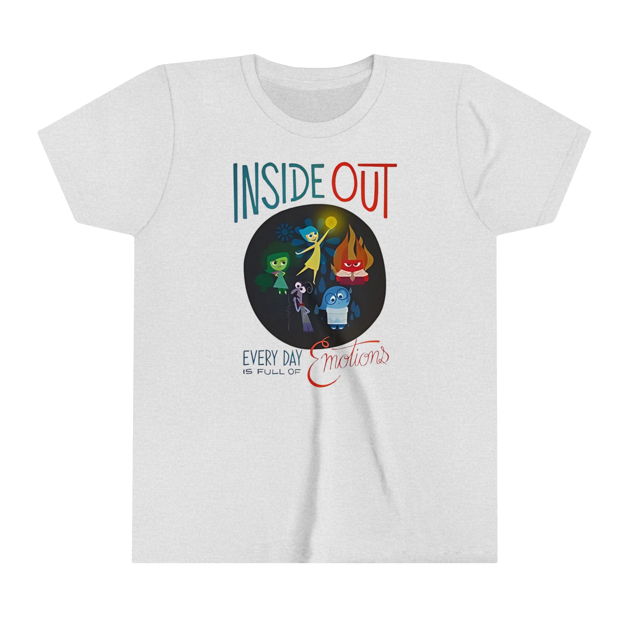 Inside Out: Every day is full of emotions Kids - Youth Short Sleeve Tee