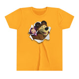 Masha and the bear Kids - Youth Short Sleeve Tee