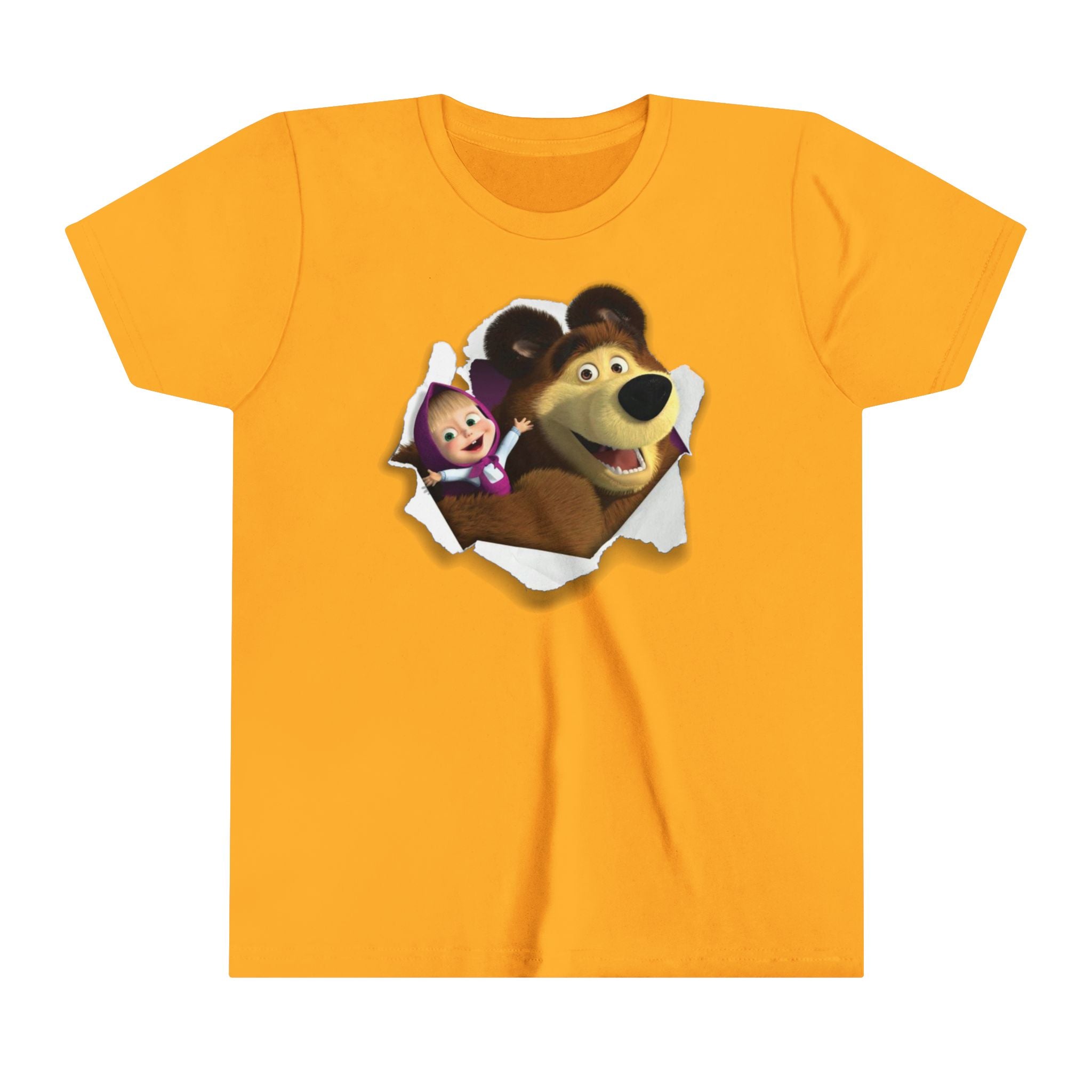 Masha and the bear Kids - Youth Short Sleeve Tee