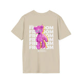 Freedom Bear backside - Softstyle T-Shirt