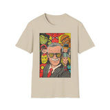 Marvel Stan Lee and characters - Softstyle T-Shirt