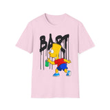 Bart Gaffiti Simpsons - Softstyle T-Shirt