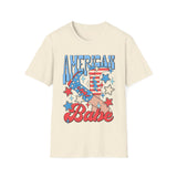 USA American babe - Softstyle T-Shirt