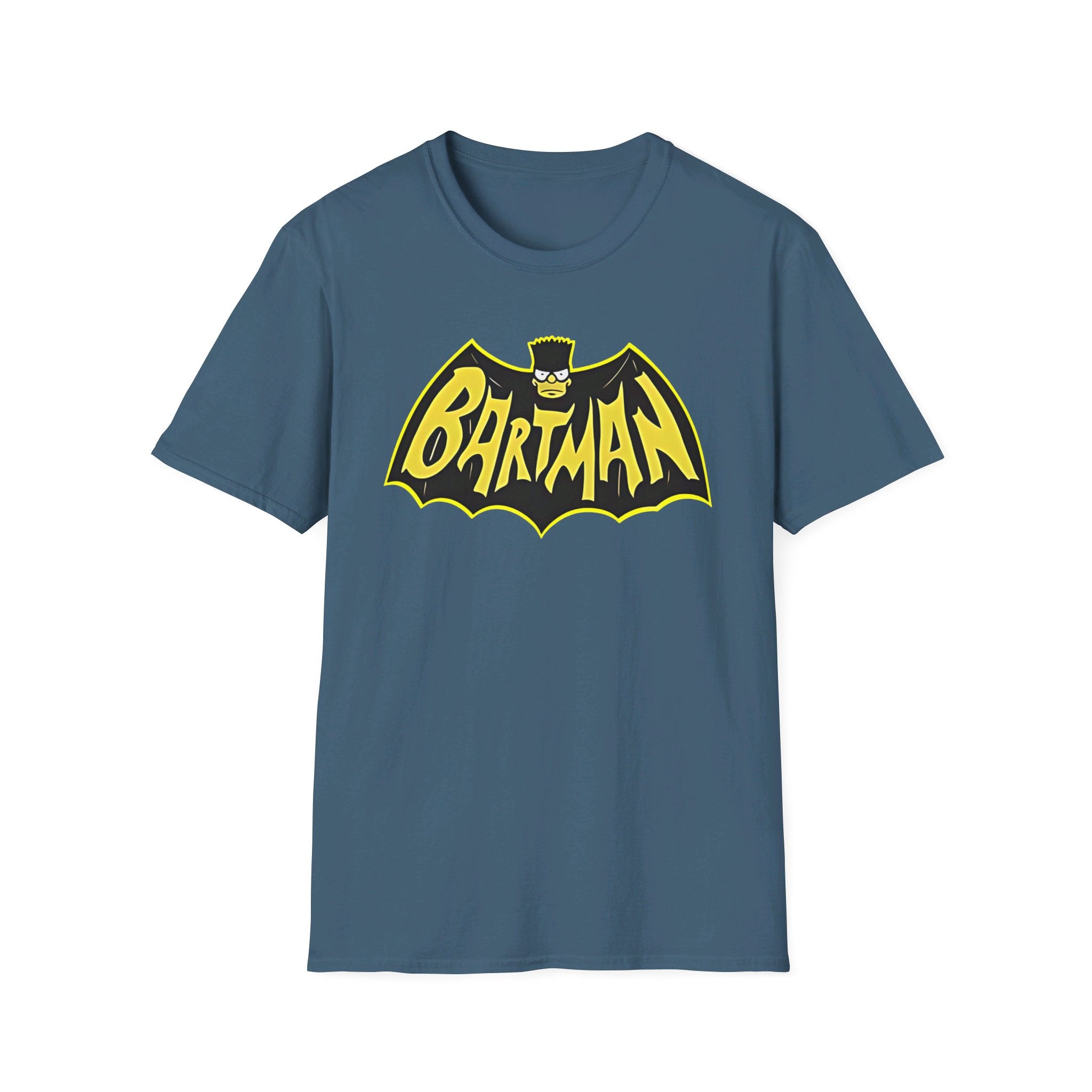 Bartman: Simpsons Bart Batman - Softstyle T-Shirt