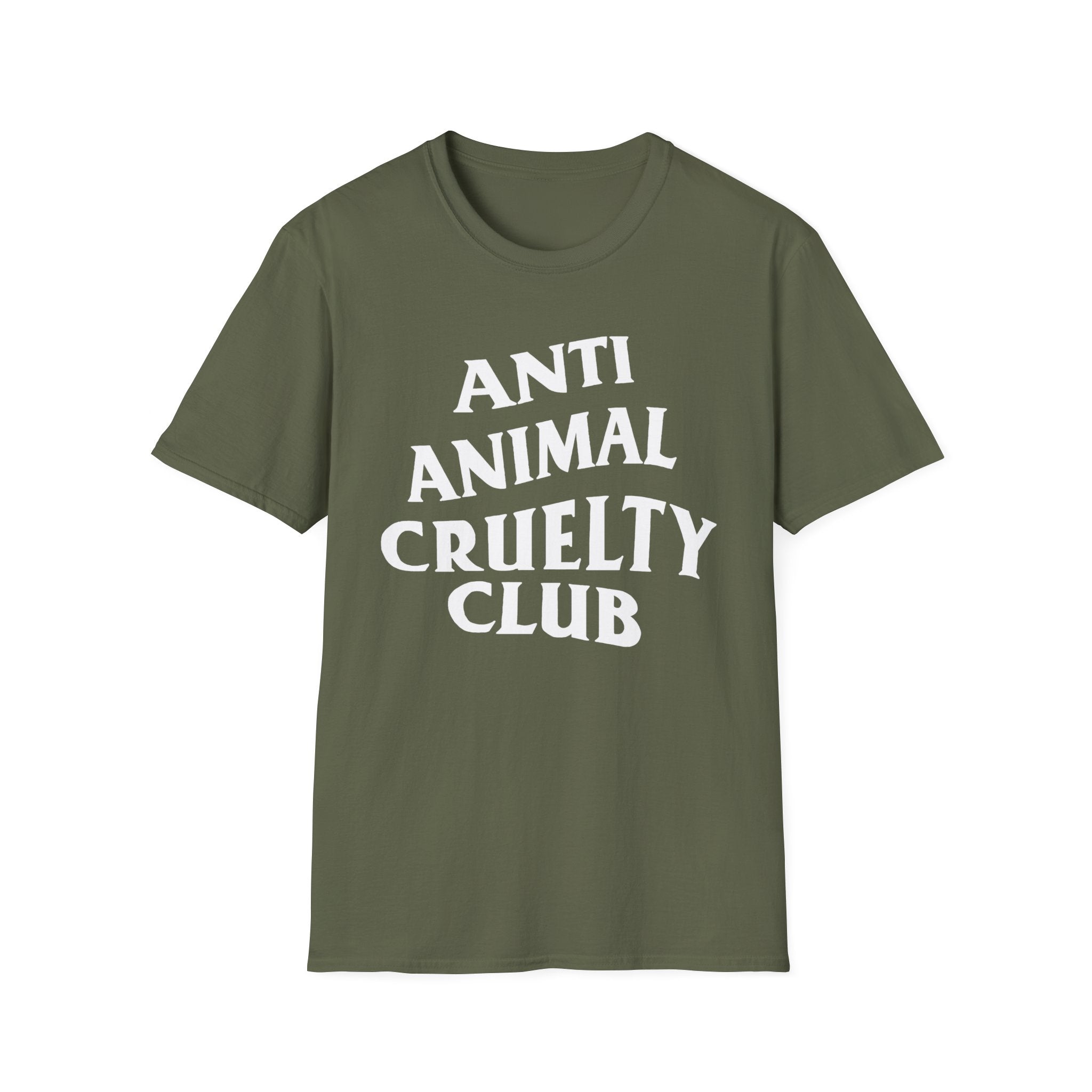 Anti Animal Cruelty Club - Softstyle T-Shirt