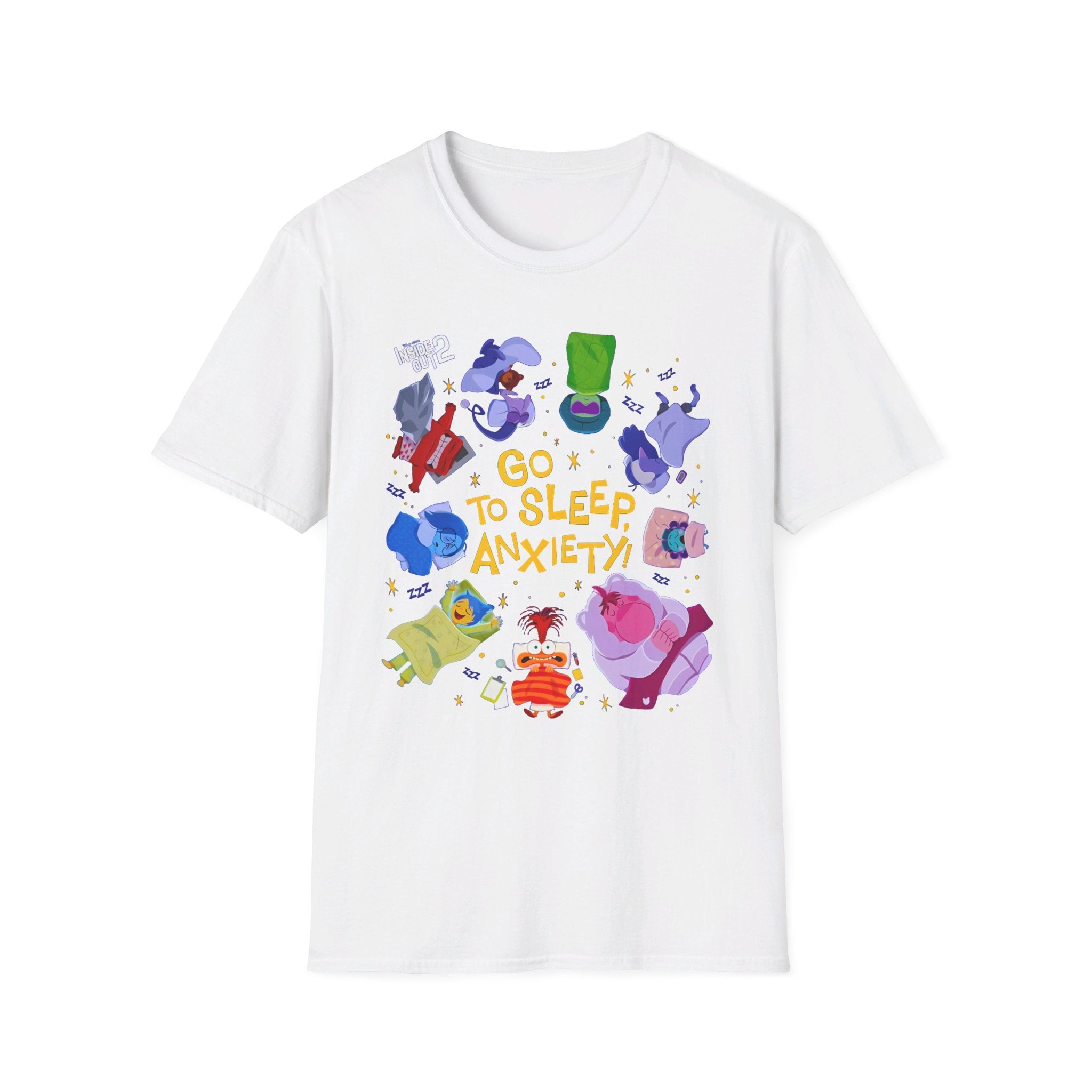 Inside Out: Go to sleep, Anxiety! - Softstyle T-Shirt