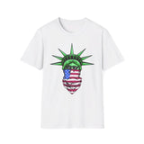 USA Statue of Liberty urban thug style - Softstyle T-Shirt