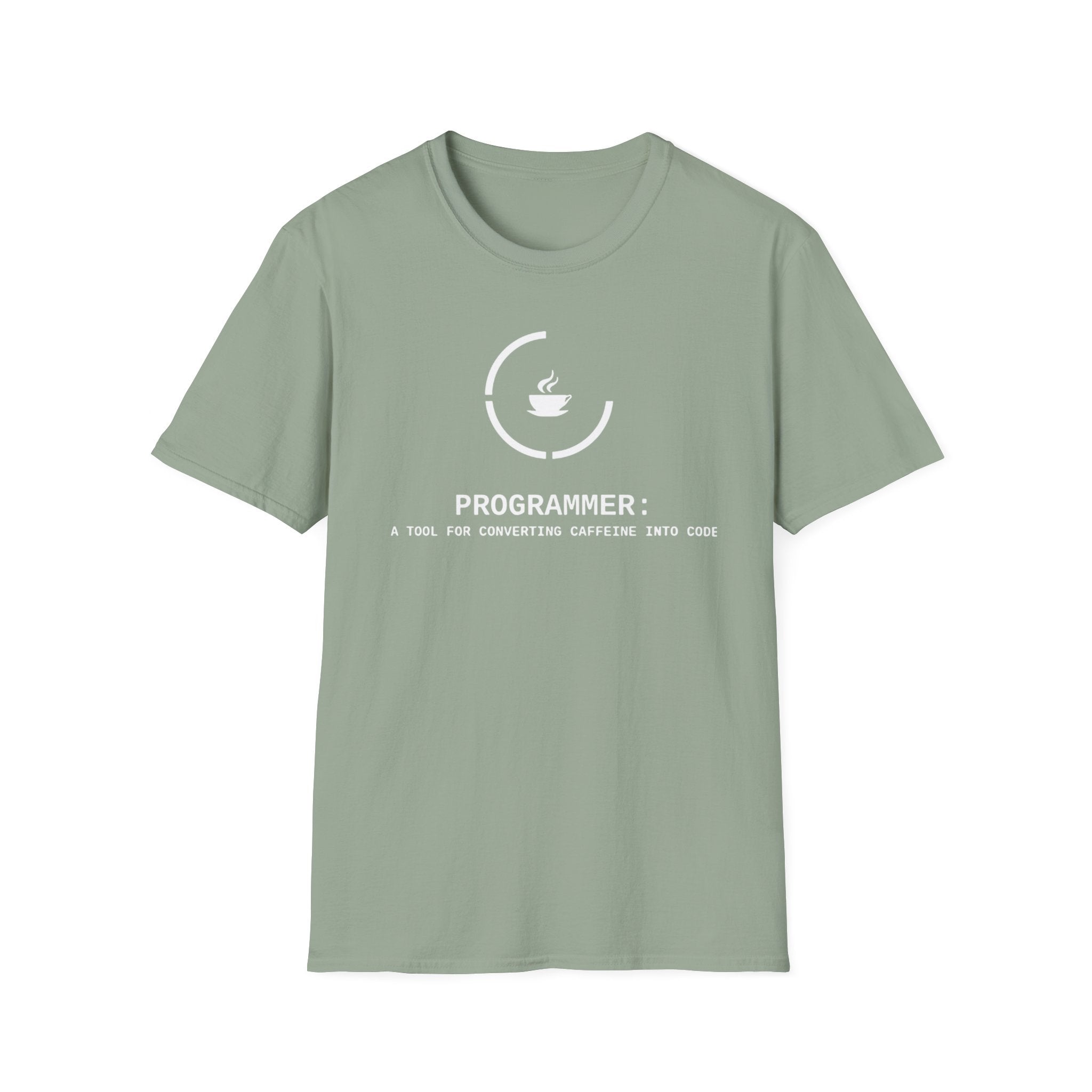 Programmer: A tool for converting caffeine into code - Softstyle T-Shirt