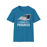 Coding in progress - Softstyle T-Shirt