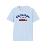 USA American babe - Softstyle T-Shirt