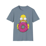 Homer loves donuts Simpsons - Softstyle T-Shirt