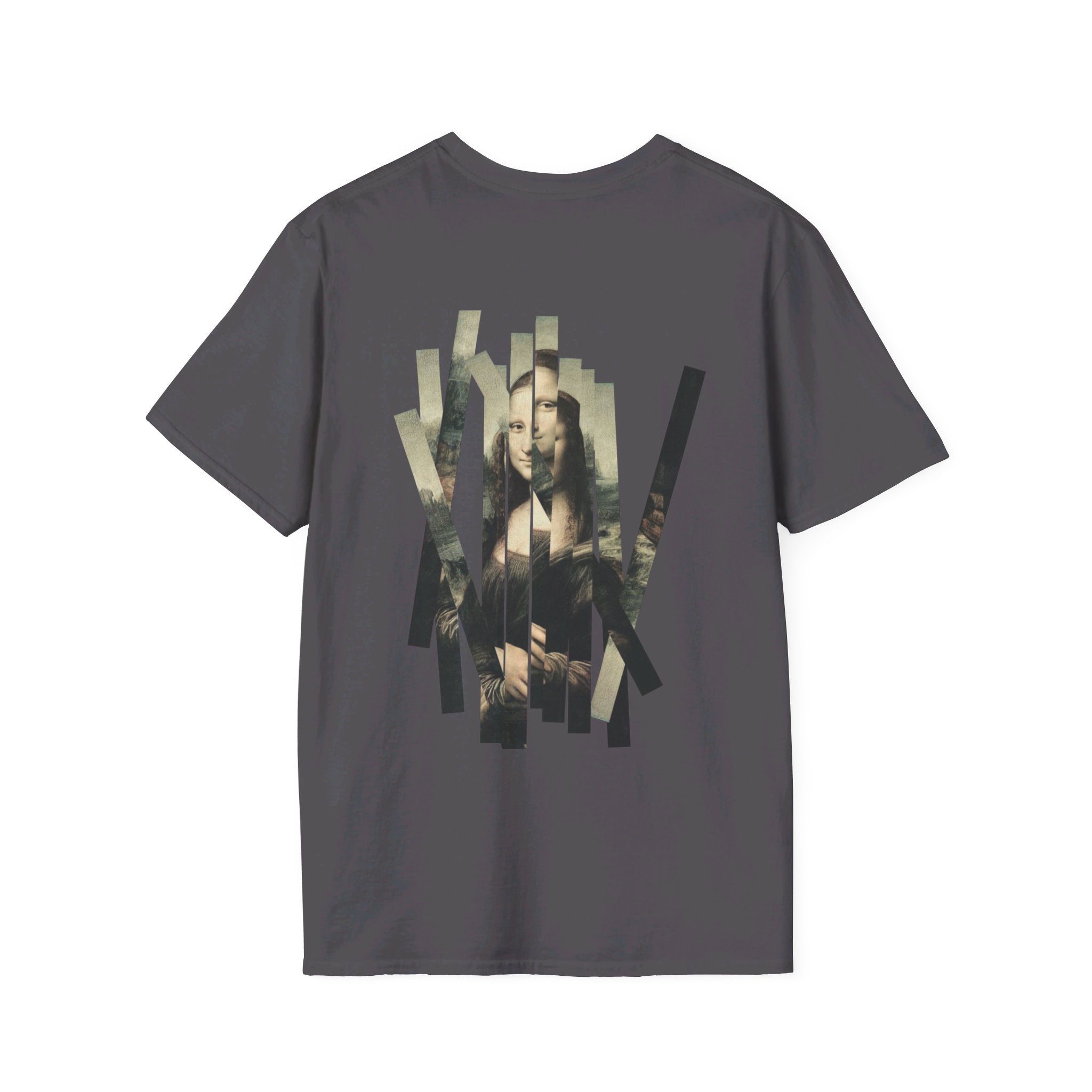 Deconstructed Monalisa backside - Softstyle T-Shirt