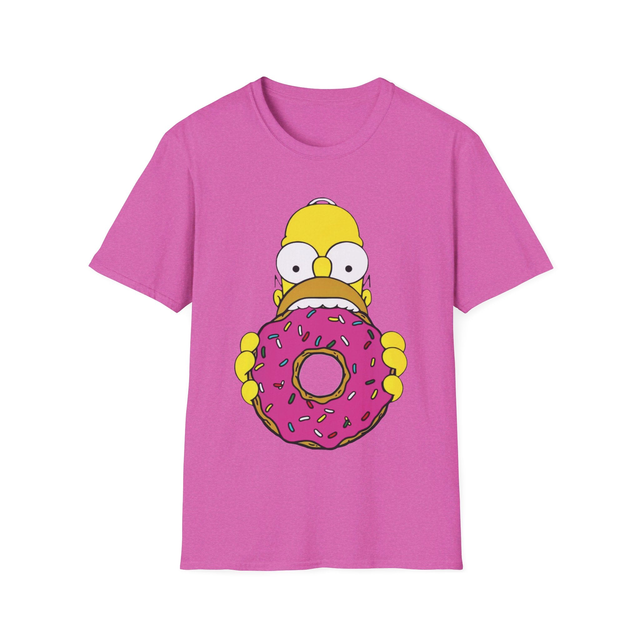 Homer loves donuts Simpsons - Softstyle T-Shirt