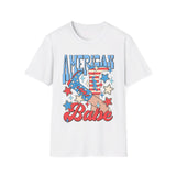 USA American babe - Softstyle T-Shirt