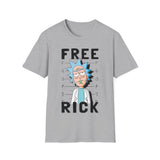 Rick and Morty "Free Rick" - Softstyle T-Shirt