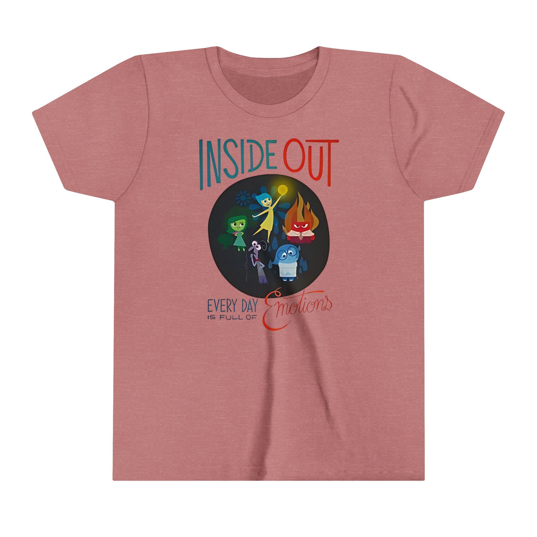 Inside Out: Every day is full of emotions Kids - Youth Short Sleeve Tee