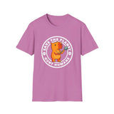 Capybara "Save the planet: Hunt humans" - Softstyle T-Shirt