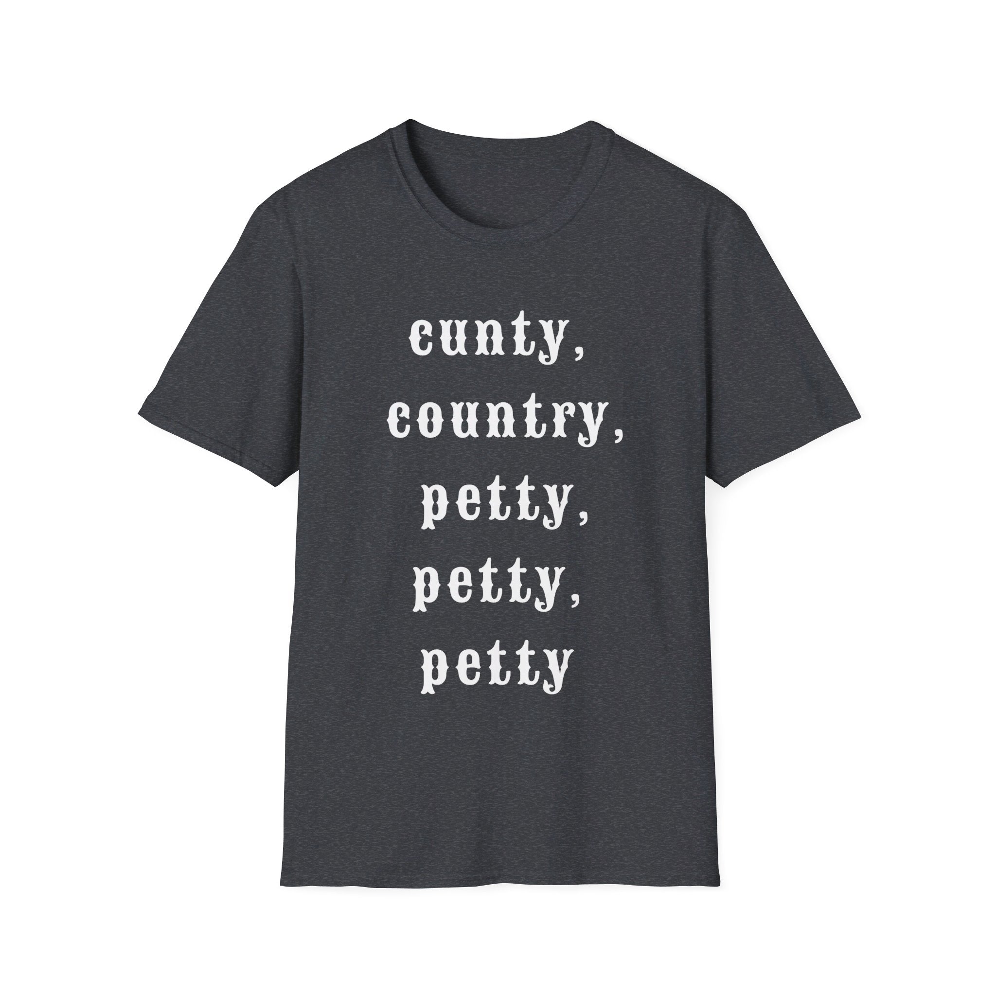 Beyoncé Spaghettii "Cunty, country, petty, petty, petty" - Softstyle T-Shirt