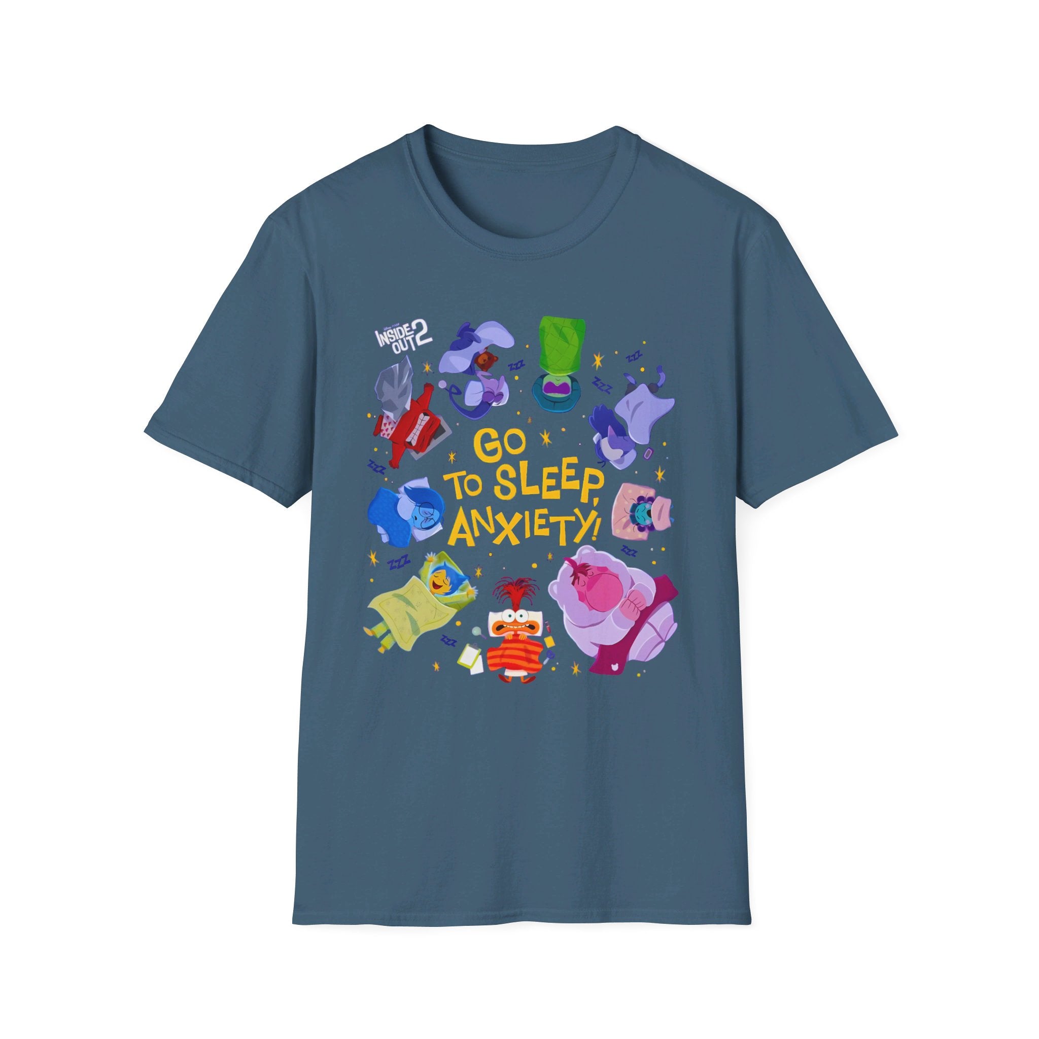 Inside Out: Go to sleep, Anxiety! - Softstyle T-Shirt