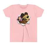 Masha and the bear Kids - Youth Short Sleeve Tee