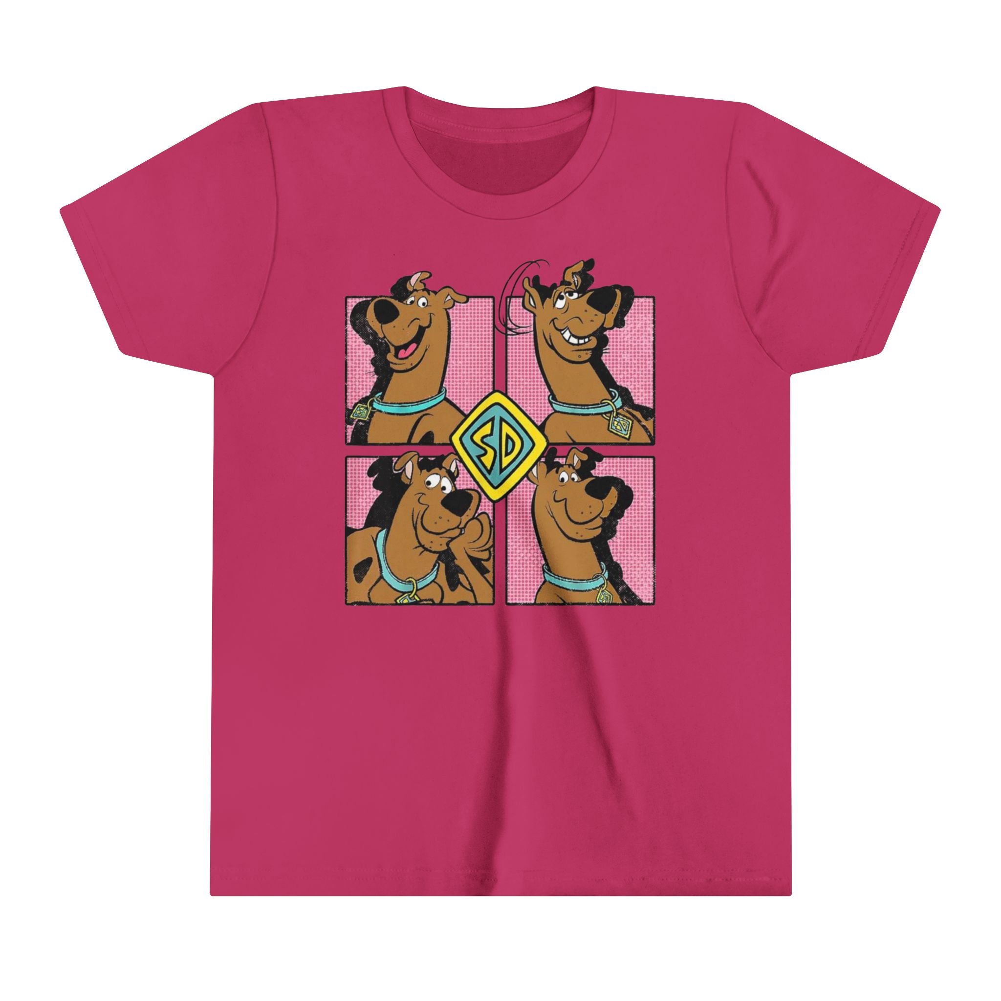 Scooby-Doo Portraits Kids - Youth Short Sleeve Tee