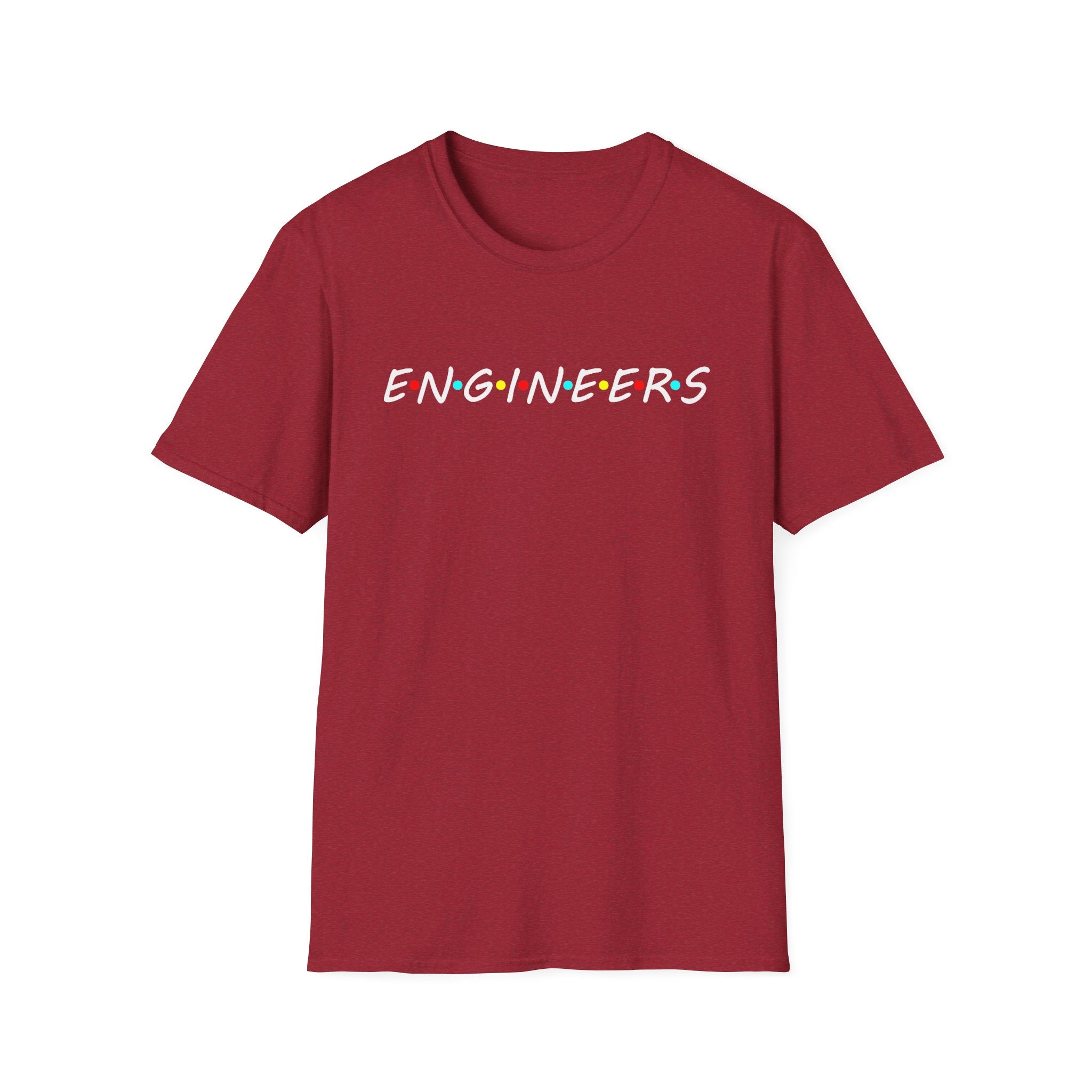 ENGINEERS Friends letters  - Softstyle T-Shirt