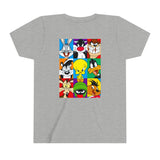 Looney Tunes Kids - Double Sided Youth Short Sleeve Tee