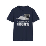 Coding in progress - Softstyle T-Shirt