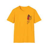 Lion King: Scar and Mufasa in a pocket - Softstyle T-Shirt