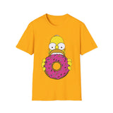 Homer loves donuts Simpsons - Softstyle T-Shirt