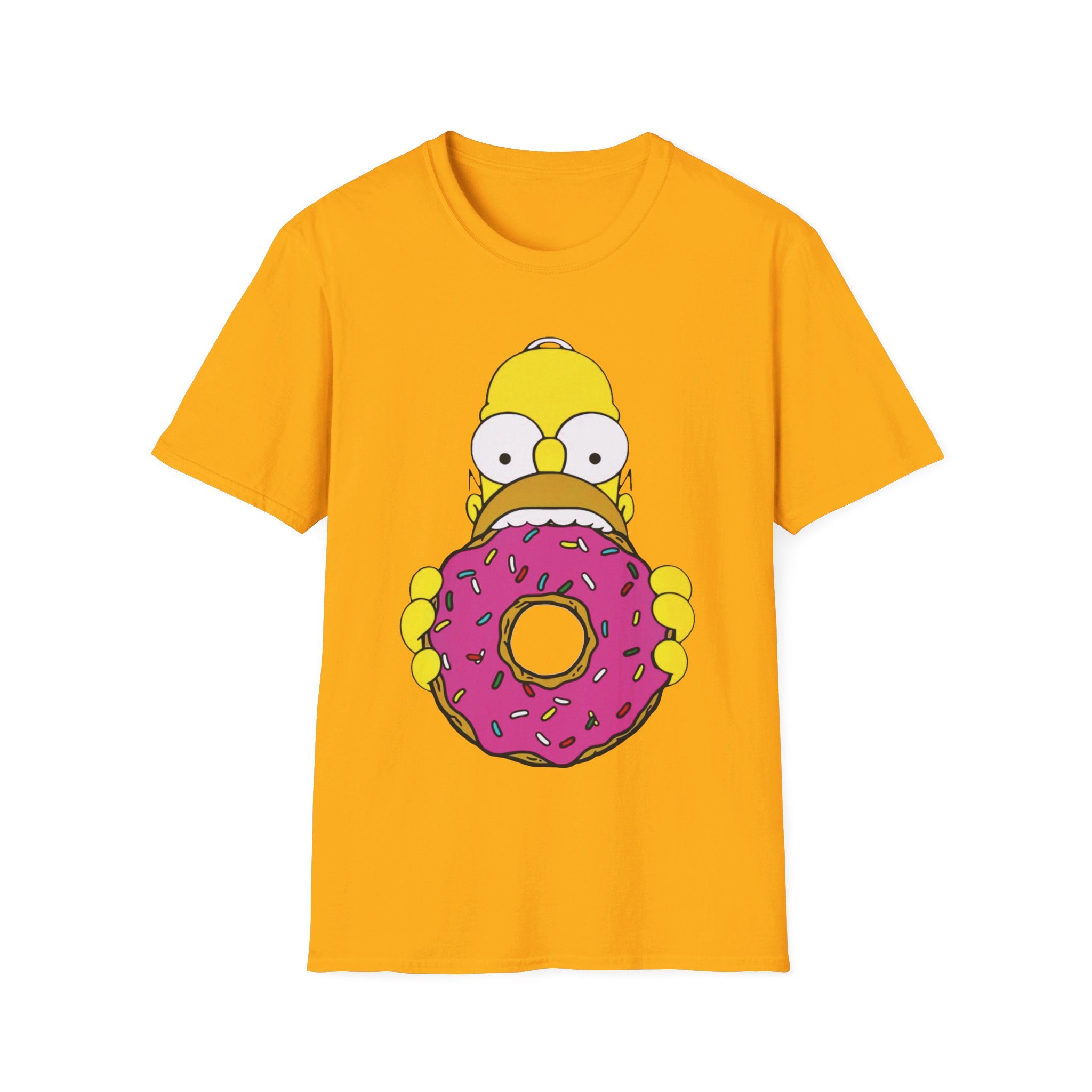 Homer loves donuts Simpsons - Softstyle T-Shirt