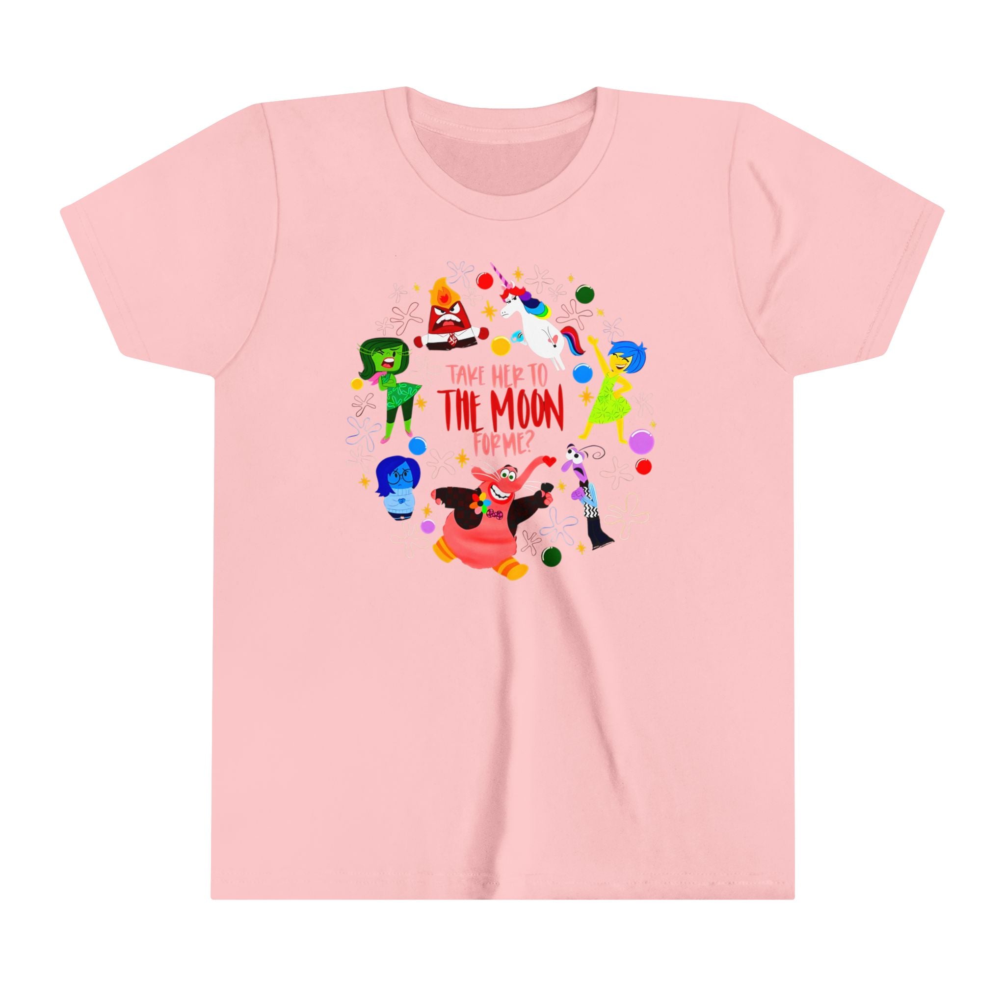 Inside Out: Bing Bong "Take her to the moon for me?" Kids - Youth Short Sleeve Tee