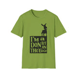 Donkey "I'm a donkey on the edge" Shrek - Softstyle T-Shirt