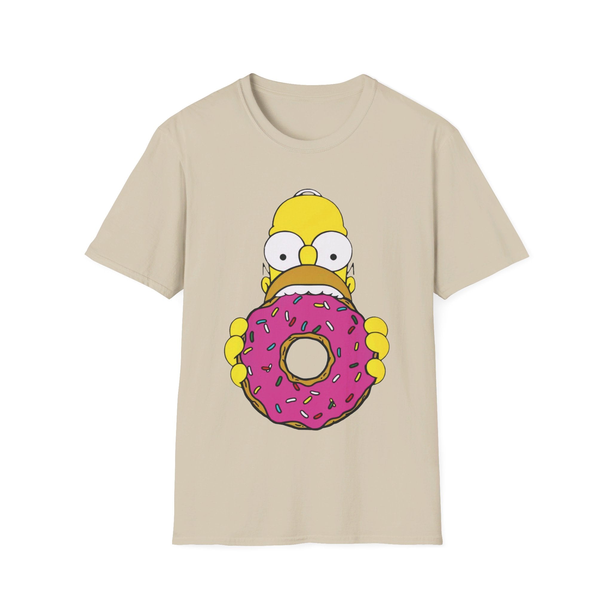 Homer loves donuts Simpsons - Softstyle T-Shirt