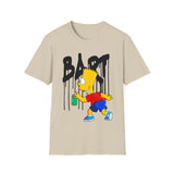 Bart Gaffiti Simpsons - Softstyle T-Shirt