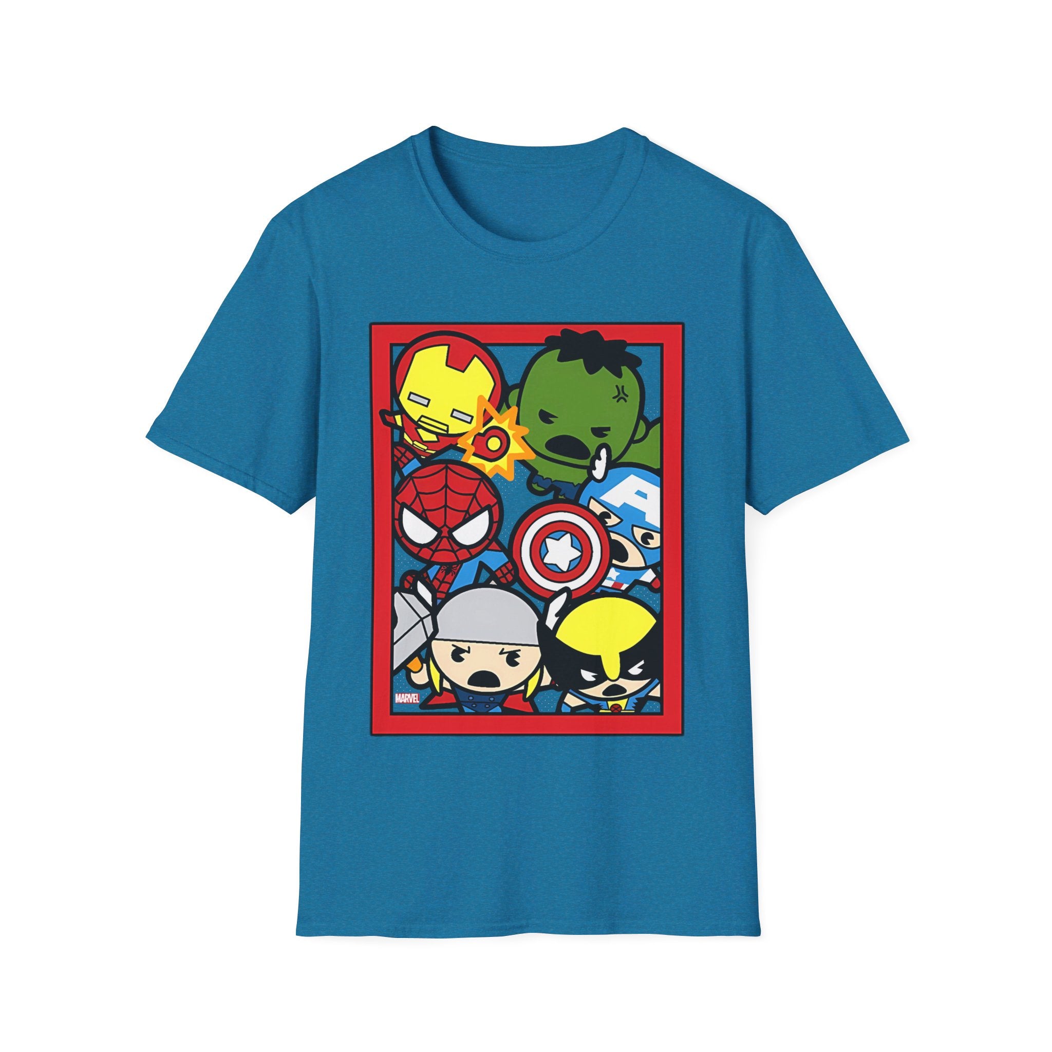 Avengers and Wolverine - Softstyle T-Shirt