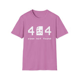 404 page not found - Softstyle T-Shirt