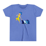 Inside Out: Joy and Sadness Kids - Youth Short Sleeve Tee