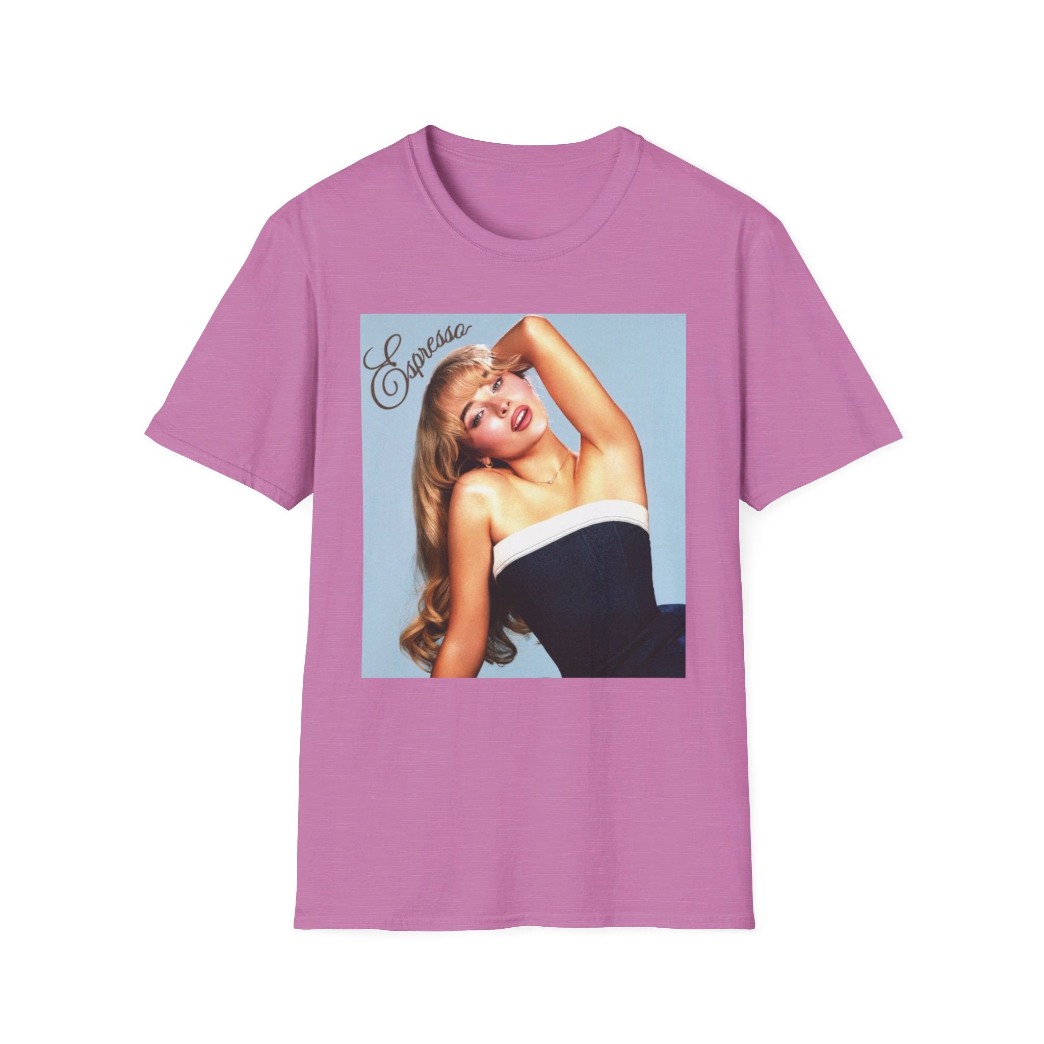 Sabrina Carpenter Espresso cover - Softstyle T-Shirt