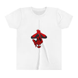 Spider-Man hanging Kids - Youth Short Sleeve Tee